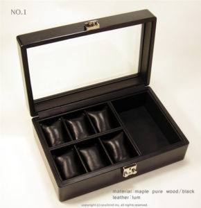 高級時計ケース内装加工 No.1 内装加工代¥8300