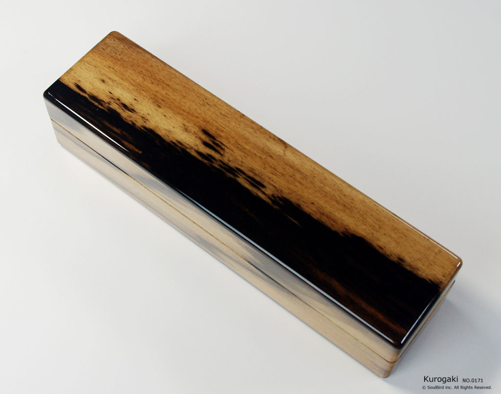 No.0171 1本用 黒柿時計ケース