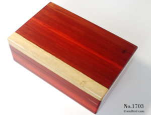 パドゥク材10本用時計ケースNo.1703