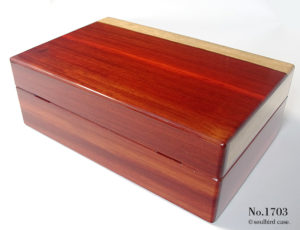 後ろ面 No.1703 パドゥク材 10本用ケース 後ろ面 No.1703 パドゥク材 10本用ケース