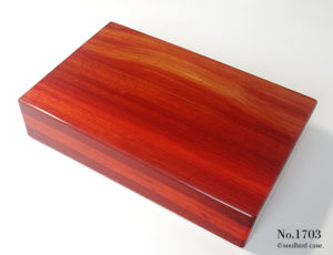 底面 No.1703 パドゥク材 10本用ケース 底面 No.1703 パドゥク材 10本用ケース