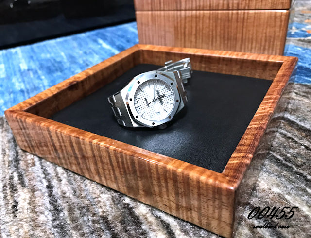 ハワイアンコア カーリー杢 高級時計用トレー 受注制作 | 高級時計 