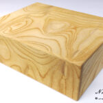 けやき材特注サイズ時計ケースの前面