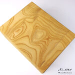 けやき材特注サイズ時計ケースの天板