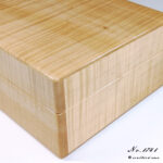 カーリーメイプル10本用時計ケース左面　1741