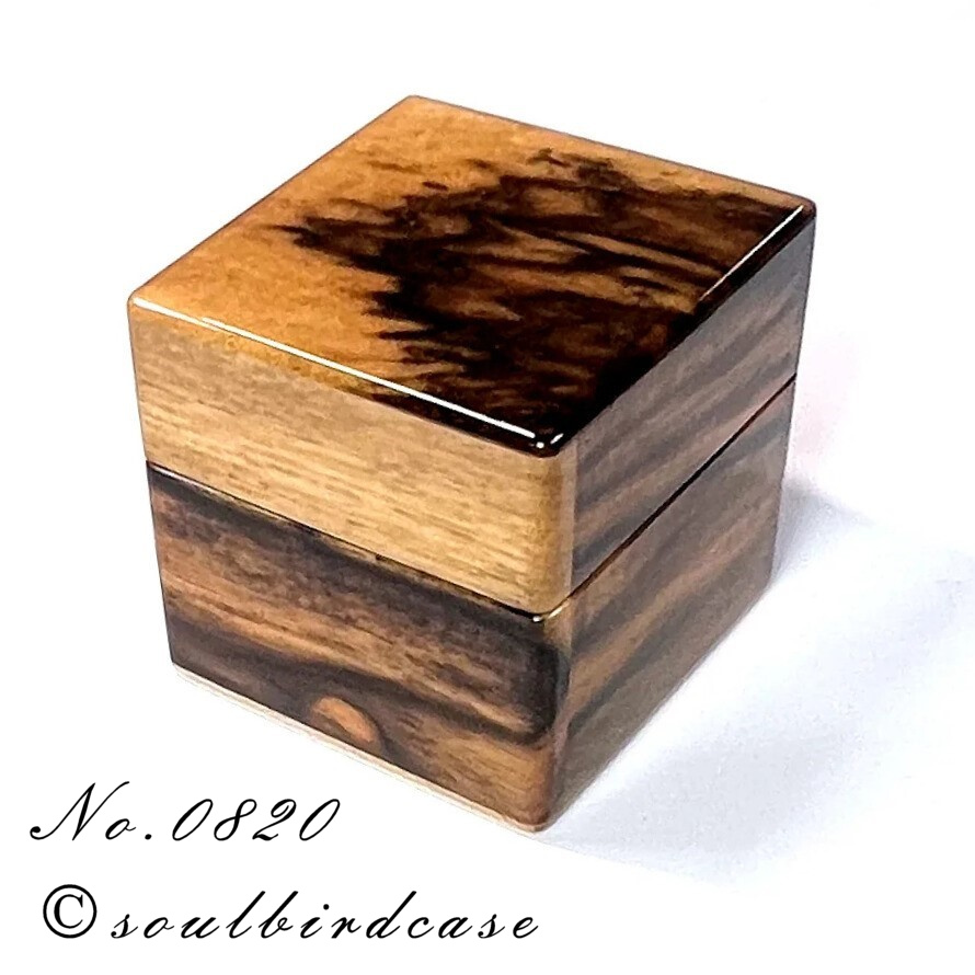 黒柿1本用時計ケースno.0820