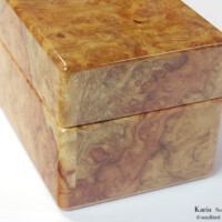 No.5849 右面 カリン材 5本用時計ケース