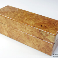 No.5849 背面 カリン材 5本用時計ケース