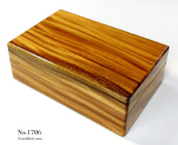 前面 モンキーポッド材10本用時計ケース モンキーポッド材10本用時計ケース 前面