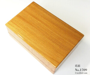 底面 ケヤキ材時計ケース 底面 ケヤキ材時計ケース