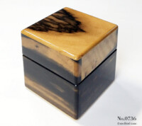 黒柿材1本用時計ケース 0736 黒柿材1本用時計ケース 0736