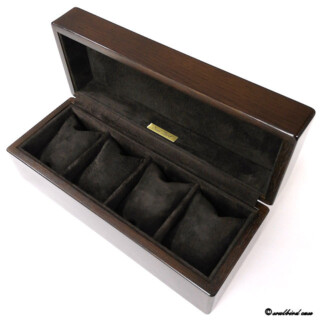 Interior leather K065 pig suede dark brown オーク時計ケース 内装pigスエード ダークブラウン