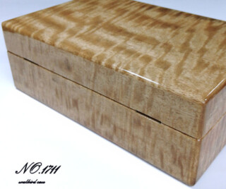 後面 ハワイアンマンゴー材 10本用時計ケース No.1711