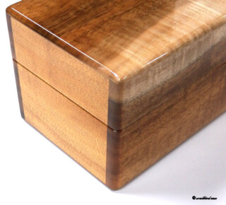 左面 ハワイアンコア材時計ケース