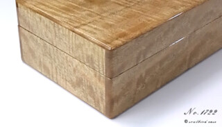 時計ケース ハワイアンマンゴー材10本用 左面