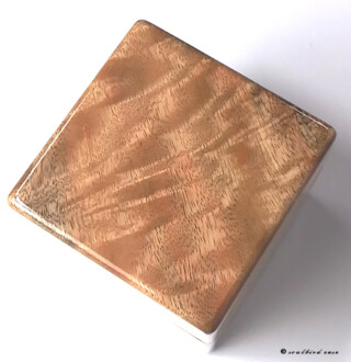 No.0746 ハワイアンマンゴー材 1本用時計ケース 天板