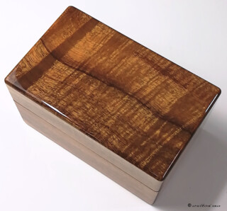 ハワイアンコア材時計ケース天板