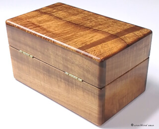 ハワイアンコア材背面 時計ケース