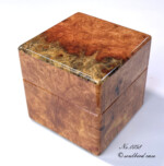 正面 花梨バール1本用時計ケース