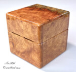 背面 花梨バール1本用時計ケース