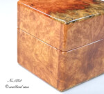 左面 花梨バール1本用時計ケース